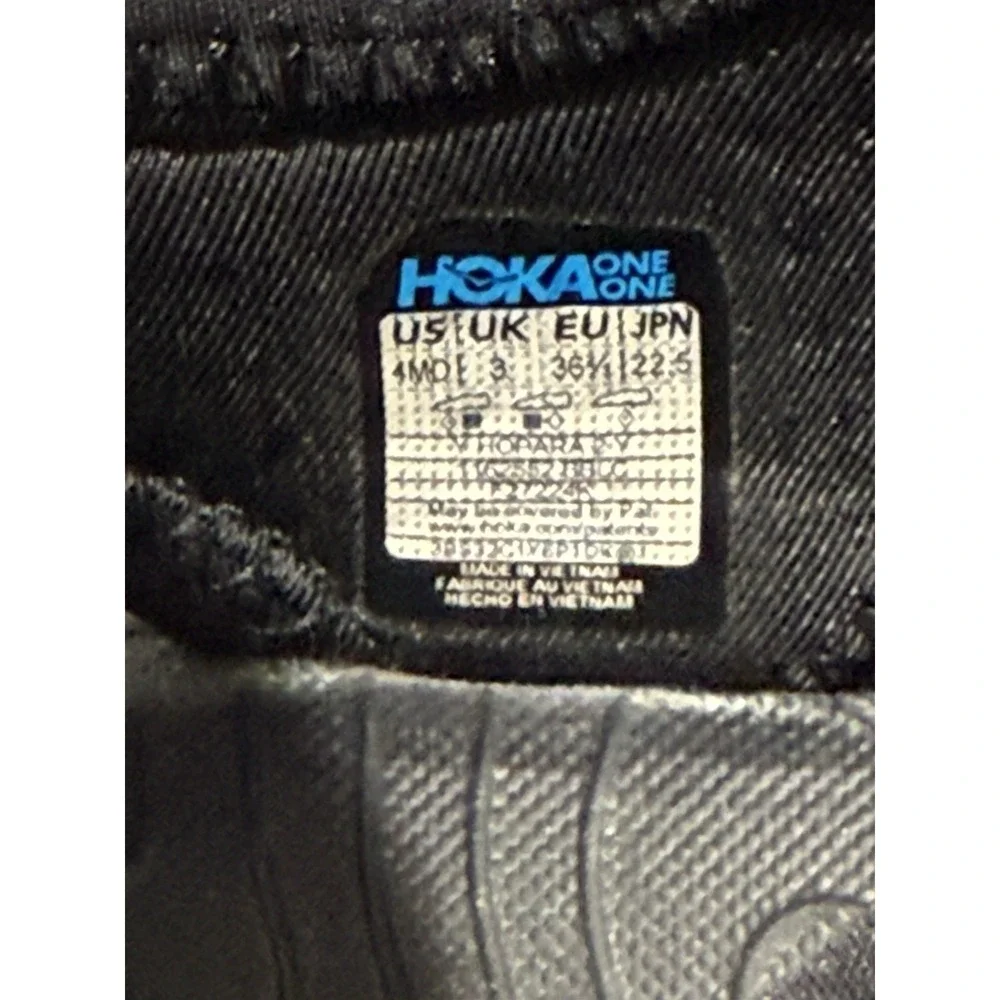 Hoka Hopara 2 1162552 BBLC Youth 4MD Trail Outdoor Sandals Black New - Picture 9 of 9
